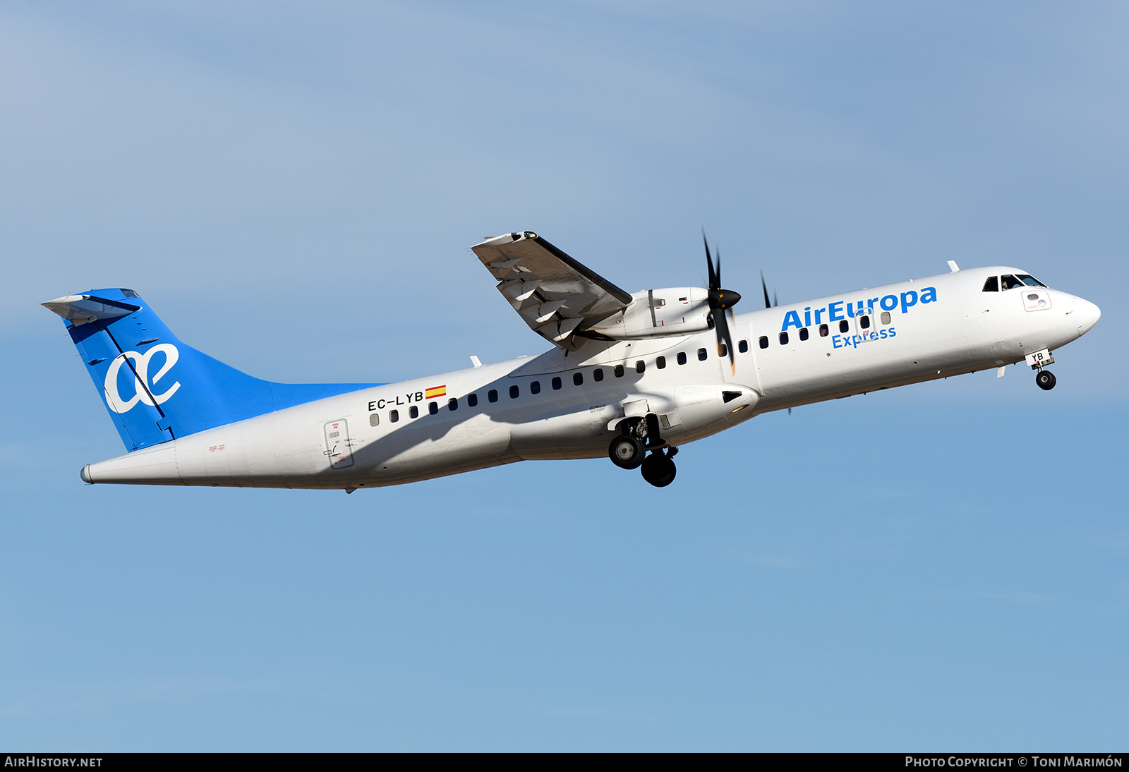 Aircraft Photo of EC-LYB | ATR ATR-72-500 (ATR-72-212A) | Air Europa Express | AirHistory.net #144881
