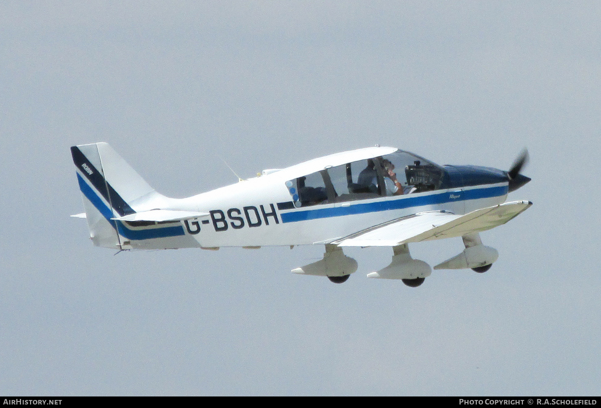 Aircraft Photo of G-BSDH | Robin DR-400-180 Regent | AirHistory.net #144887