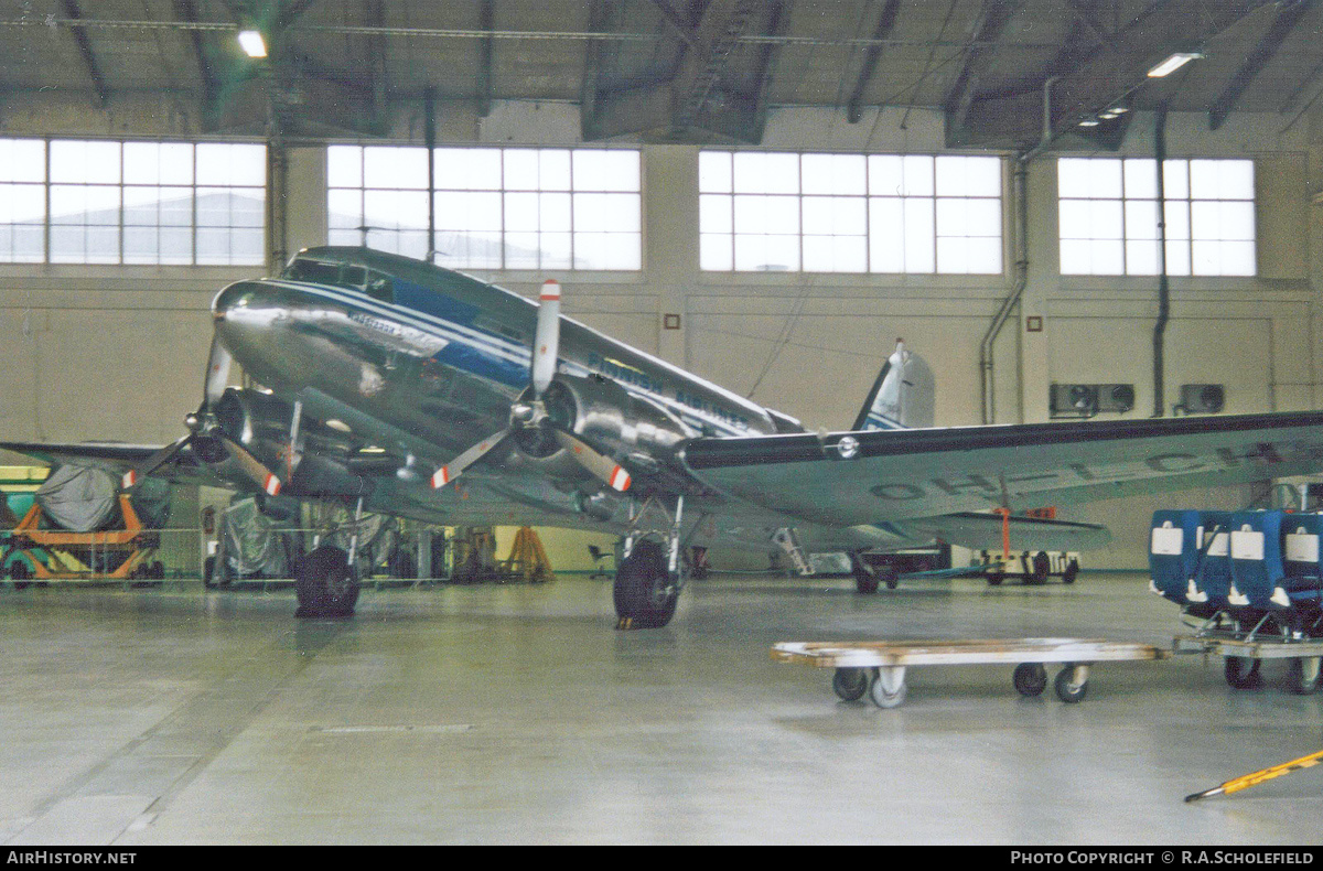 Aircraft Photo of OH-LCH | Douglas DC-3(CF) | Airveteran | Aero Oy - Finnish Airlines | AirHistory.net #144888