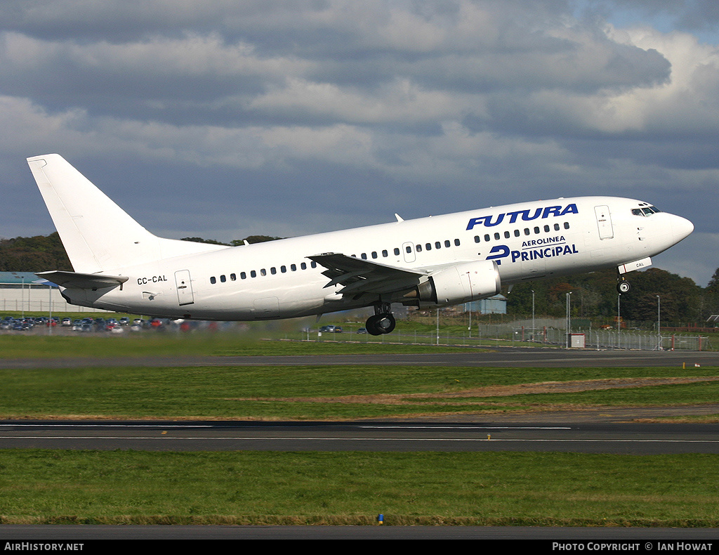 Aircraft Photo of CC-CAL | Boeing 737-33A | Aerolínea Principal | AirHistory.net #144899