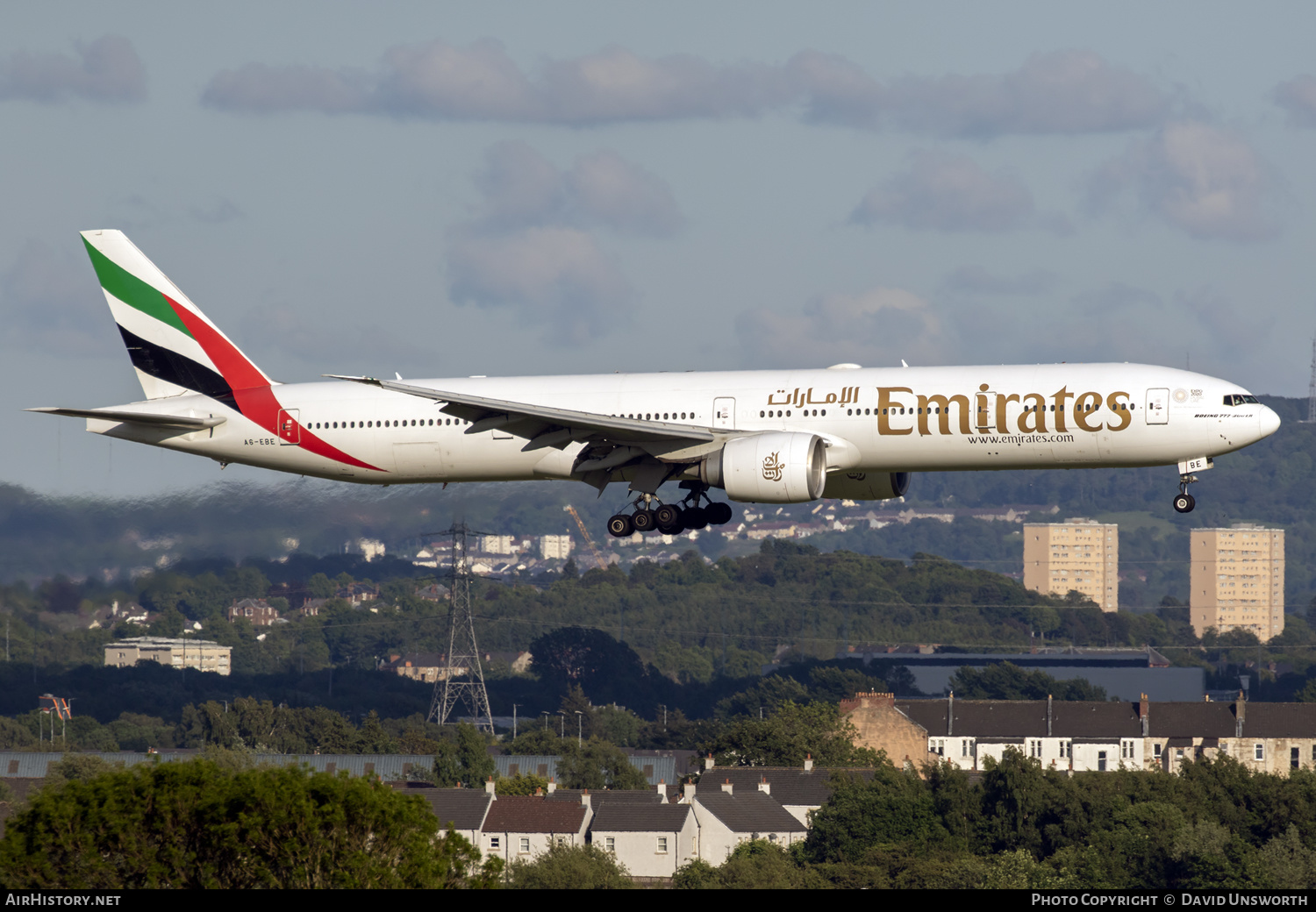 Aircraft Photo of A6-EBE | Boeing 777-36N/ER | Emirates | AirHistory.net #144909