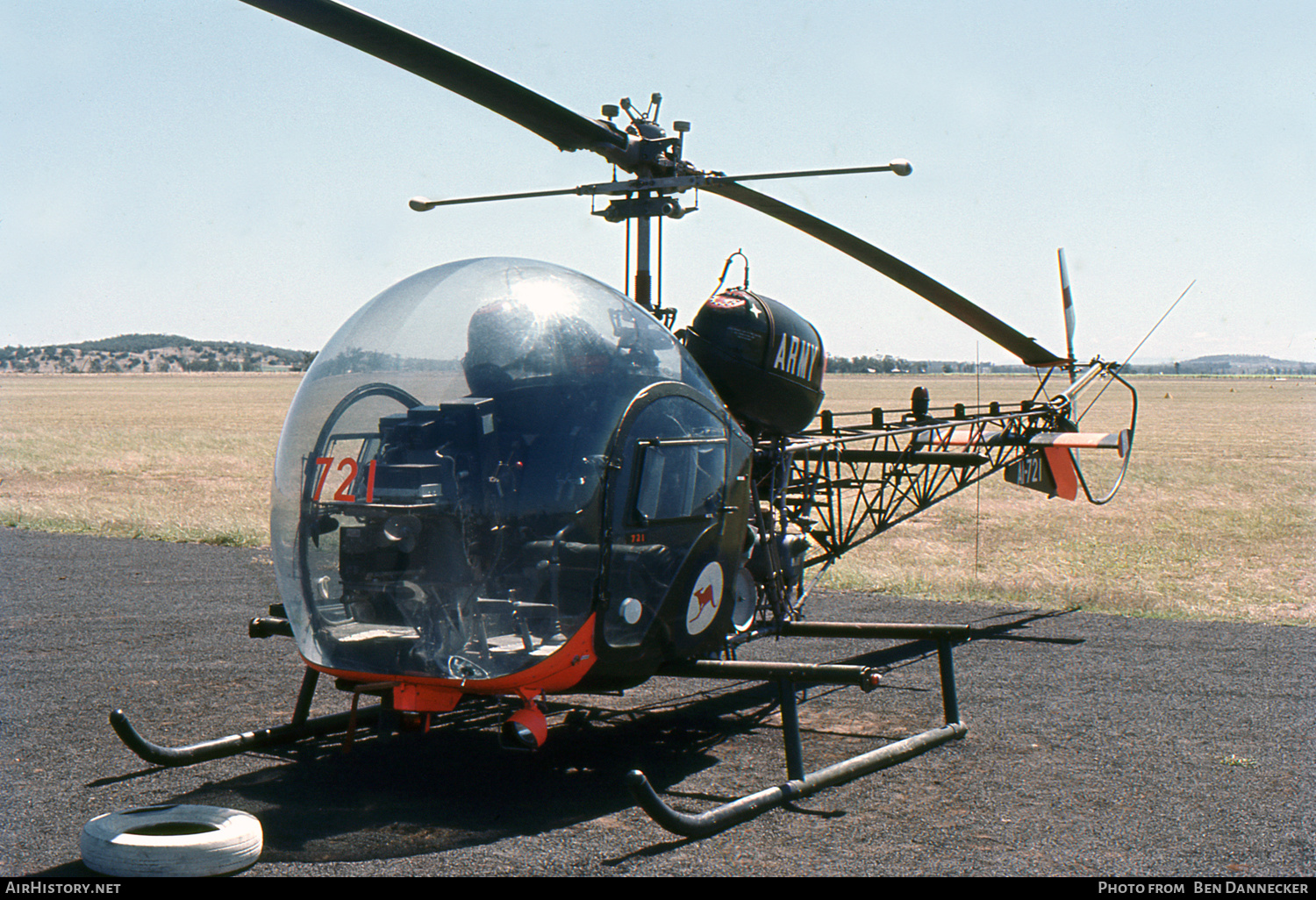 Aircraft Photo of A1-721 | Bell 47G-3B-1 Sioux | Australia - Army | AirHistory.net #144926
