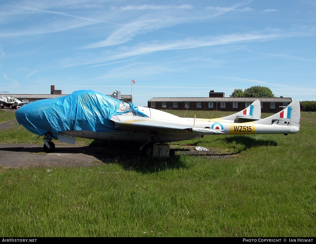 Aircraft Photo of WZ515 | De Havilland D.H. 115 Vampire T11 | UK - Air Force | AirHistory.net #144942
