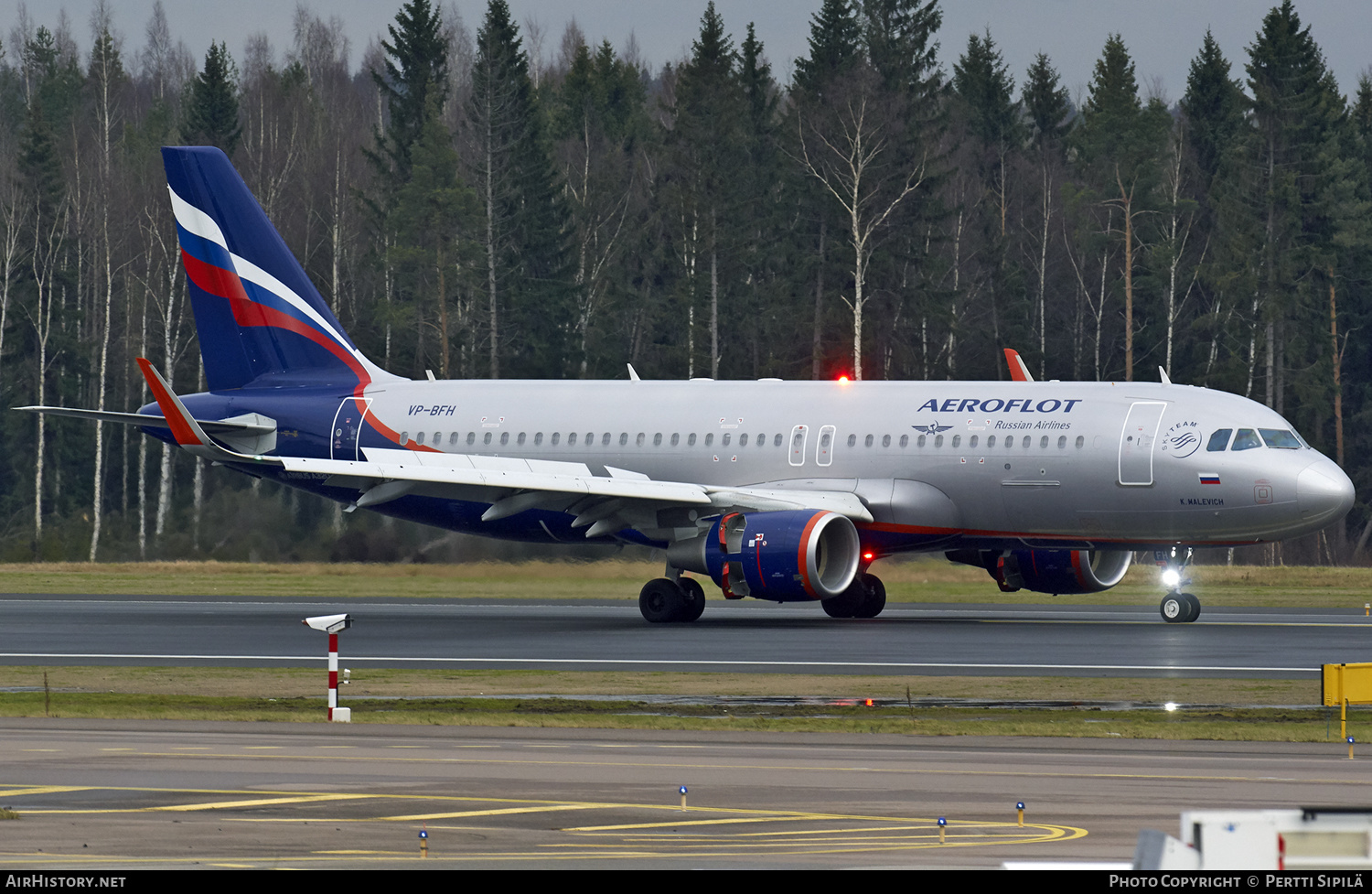 Aircraft Photo of VP-BFH | Airbus A320-214 | Aeroflot - Russian Airlines | AirHistory.net #144960