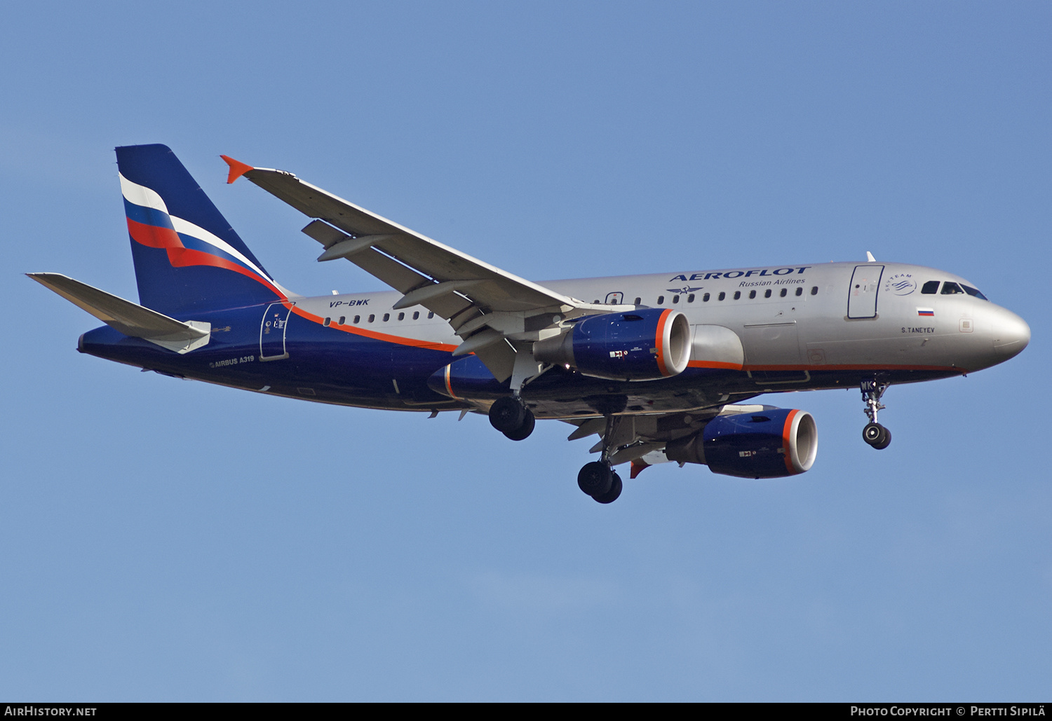 Aircraft Photo of VP-BWK | Airbus A319-111 | Aeroflot - Russian Airlines | AirHistory.net #144974