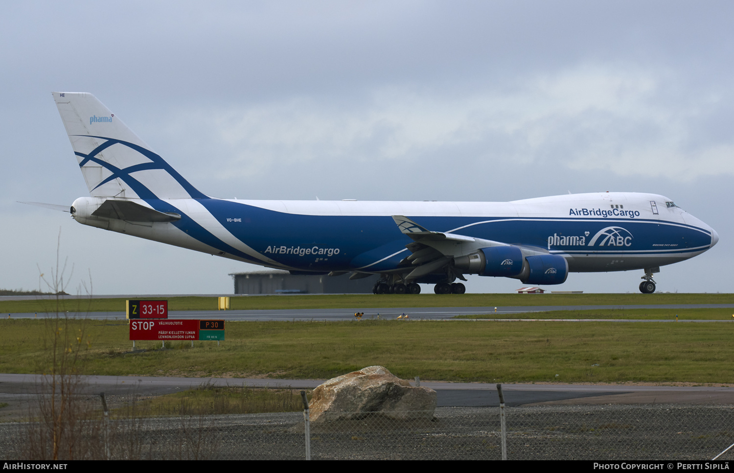 Aircraft Photo of VQ-BHE | Boeing 747-4KZF/SCD | ABC Pharma - AirBridgeCargo Airlines | AirHistory.net #144987