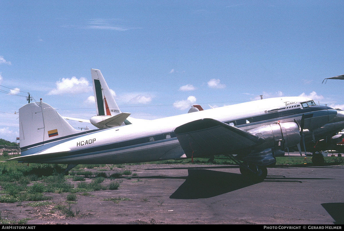 Aircraft Photo of HC-AOP | Douglas DC-3(A) | AirHistory.net #145049
