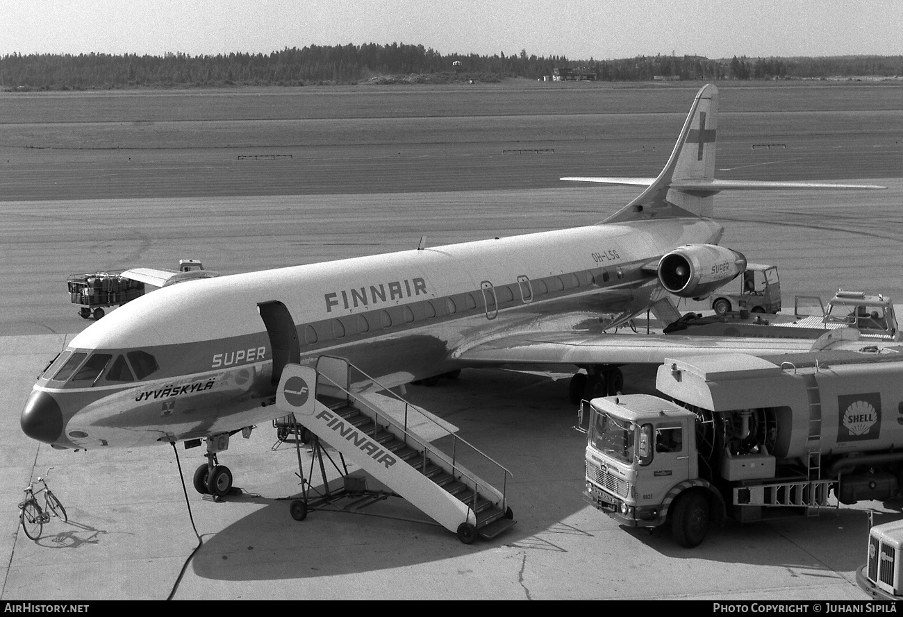 Aircraft Photo of OH-LSG | Sud SE-210 Caravelle 10B3 Super B | Finnair | AirHistory.net #145065