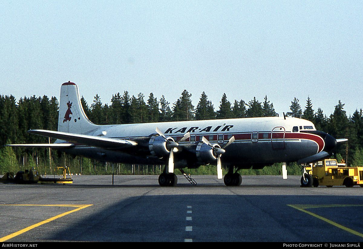 Aircraft Photo of OH-KDA | Douglas DC-6B(ST) | Kar-Air | AirHistory.net #145067