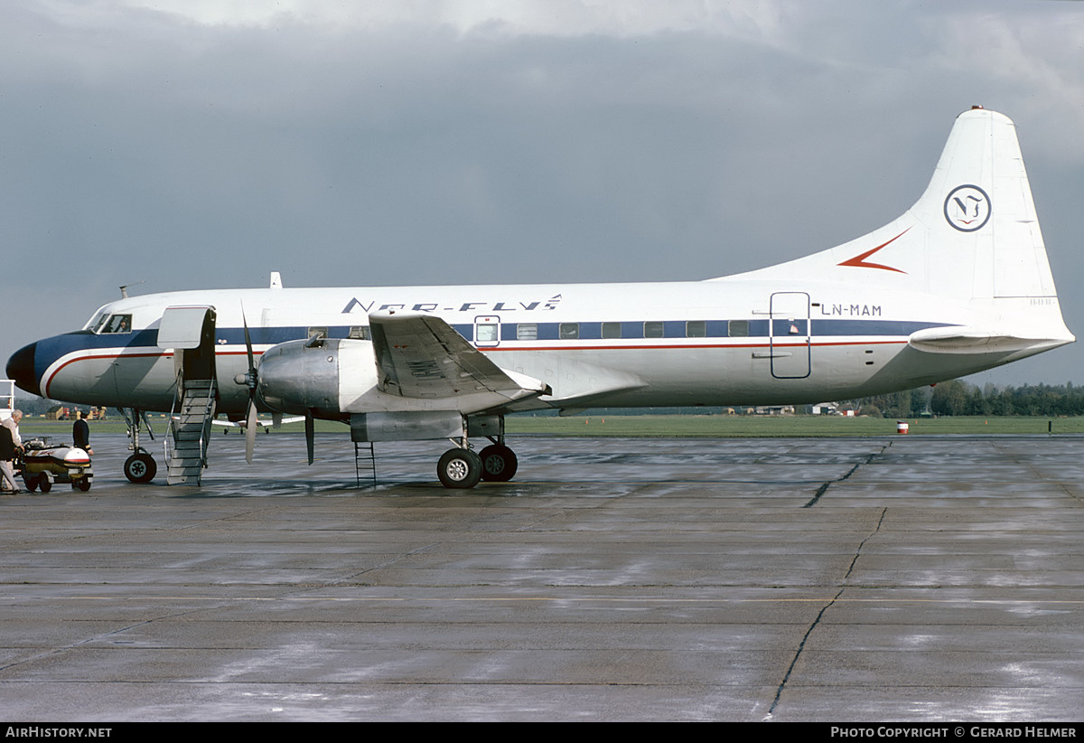 Aircraft Photo of LN-MAM | Convair 440-0 Metropolitan | Nor-Fly | AirHistory.net #145075