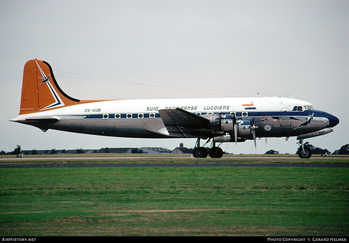 Aircraft Photo of ZS-AUB | Douglas DC-4-1009 | South African Airways - Suid-Afrikaanse Lugdiens | AirHistory.net #145076