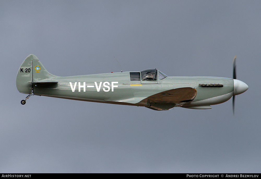 Aircraft Photo of VH-VSF | Supermarine Aircraft Spitfire Mk26 | AirHistory.net #145100