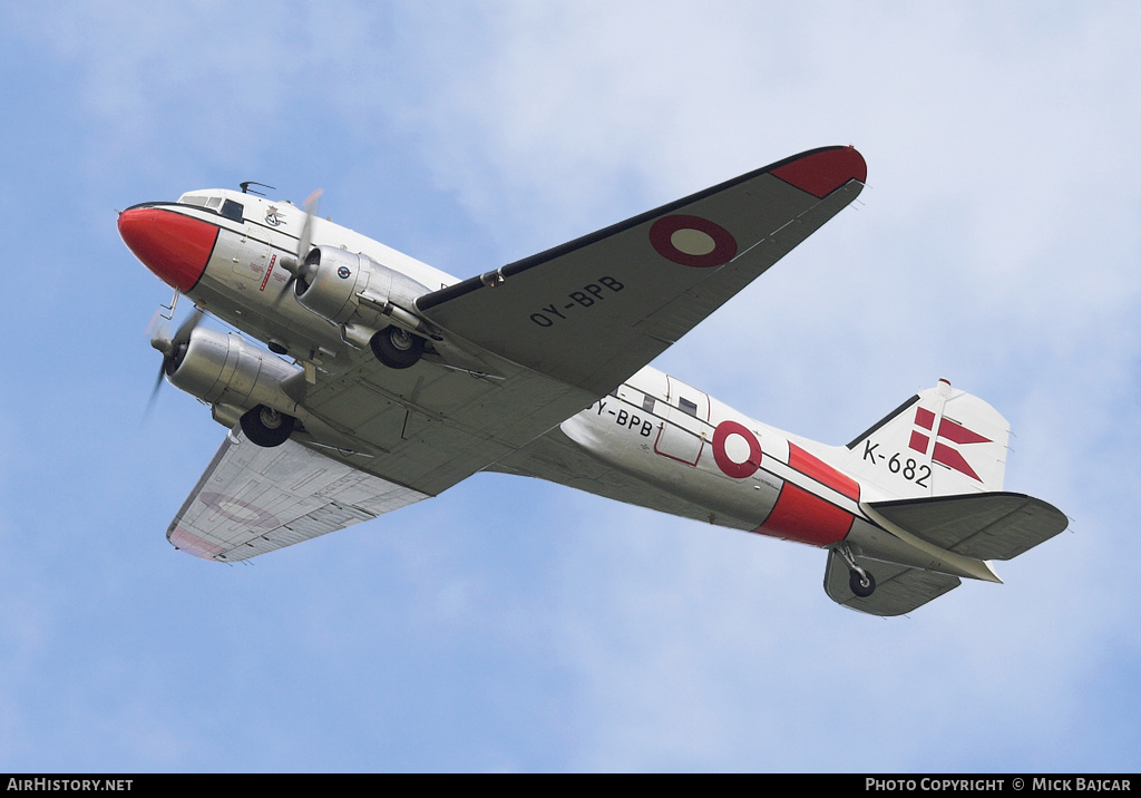 Aircraft Photo of OY-BPB / K-682 | Douglas C-47A Skytrain | Foreningen for Flyvende Museumsfly / DC-3 Vennerne | Denmark - Air Force | AirHistory.net #145105