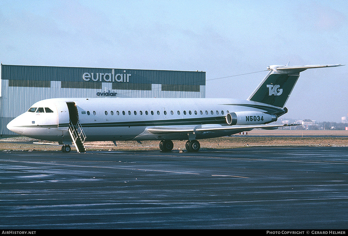 Aircraft Photo of N5034 | BAC 111-401AK One-Eleven | TAG Group | AirHistory.net #145107