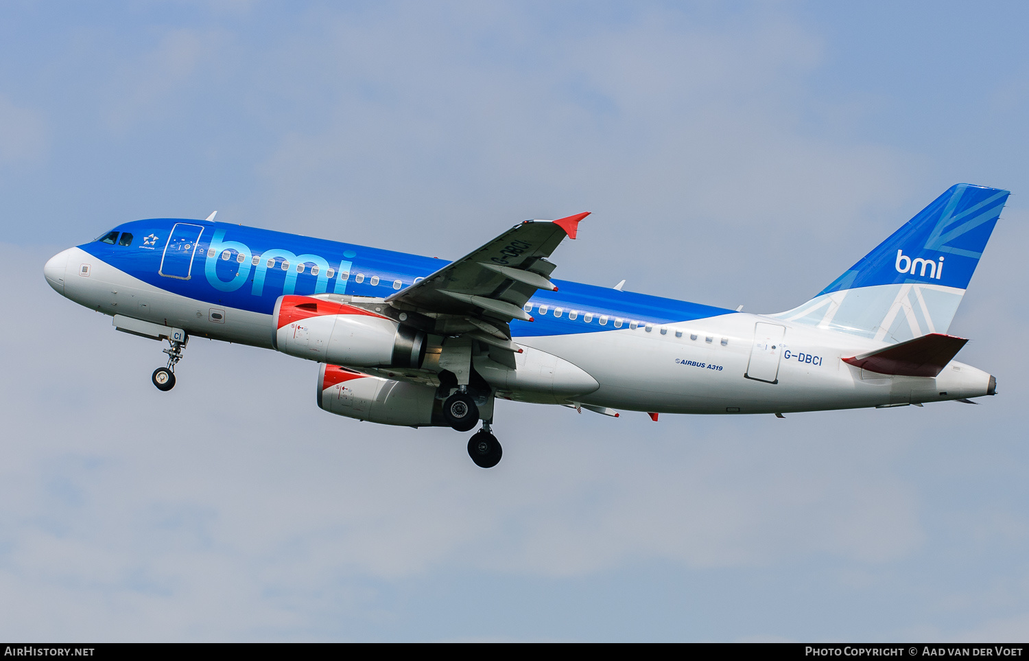 Aircraft Photo of G-DBCI | Airbus A319-132 | BMI - British Midland International | AirHistory.net #145116