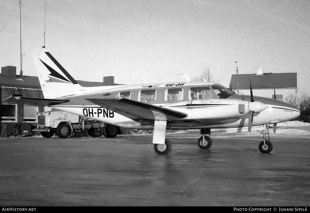 Aircraft Photo of OH-PNB | Piper PA-31-310 Navajo | Sir-Air | AirHistory.net #145121
