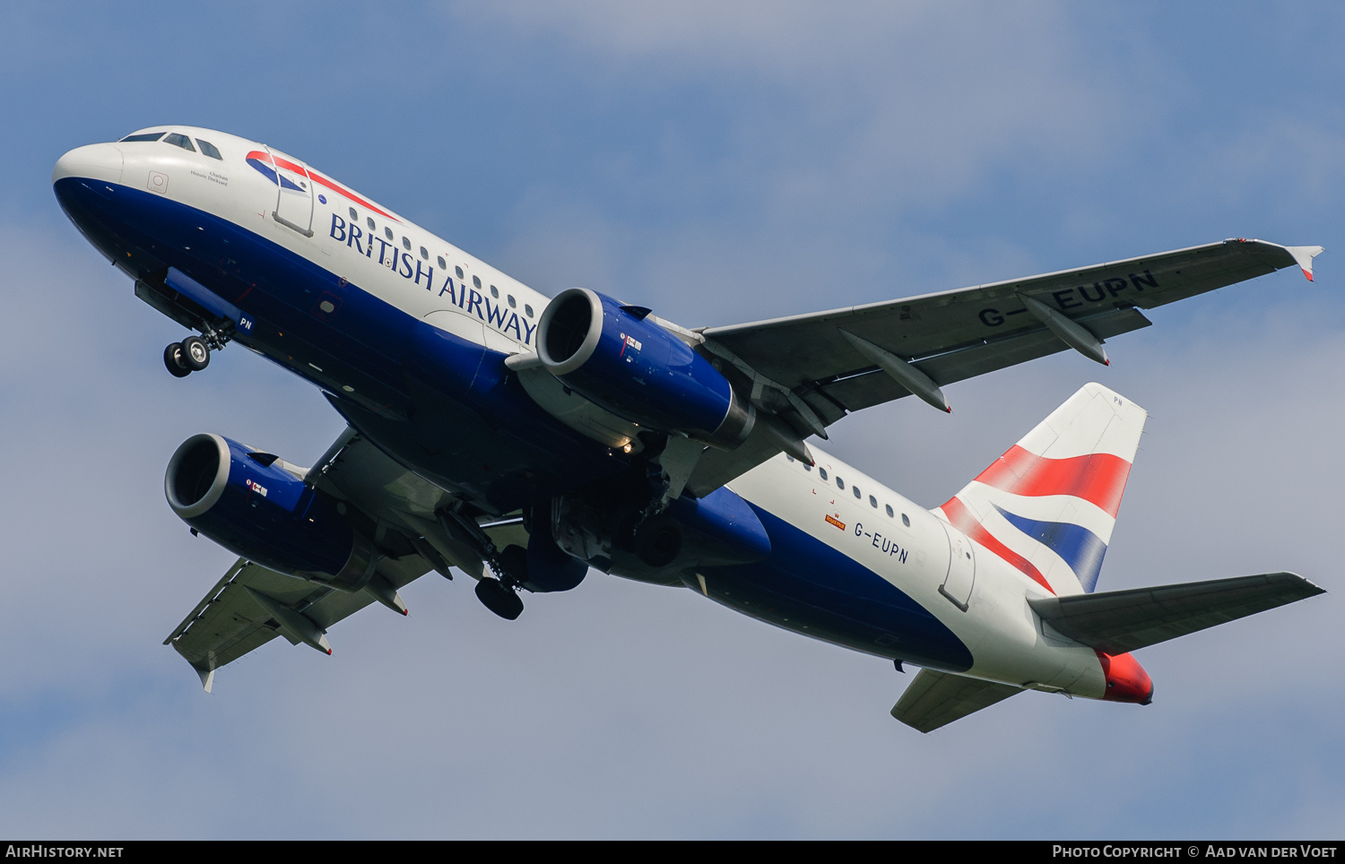 Aircraft Photo of G-EUPN | Airbus A319-131 | British Airways | AirHistory.net #145122