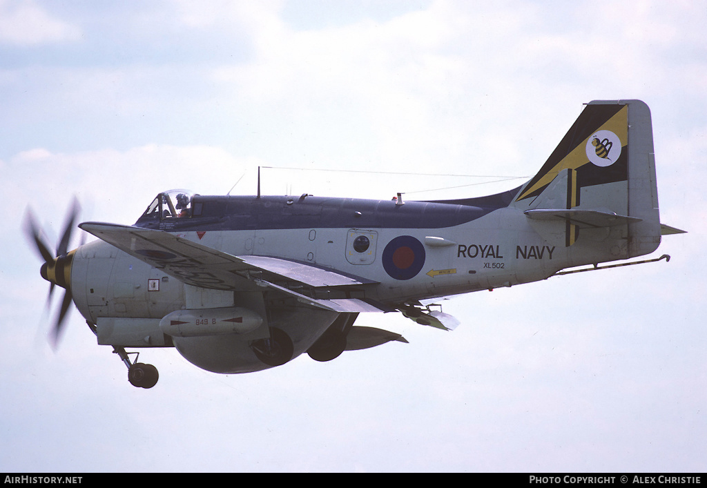Aircraft Photo of G-BMYP / XL502 | Fairey Gannet AEW.3 | UK - Navy | AirHistory.net #145130