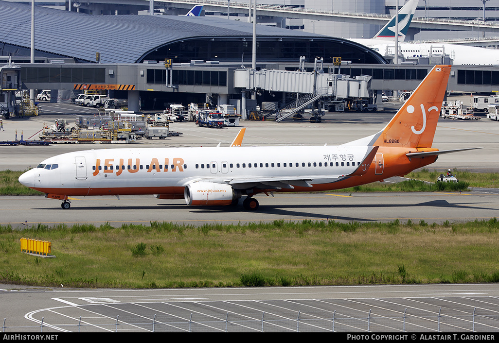 Aircraft Photo of HL8260 | Boeing 737-8BK | Jeju Air | AirHistory.net #145131