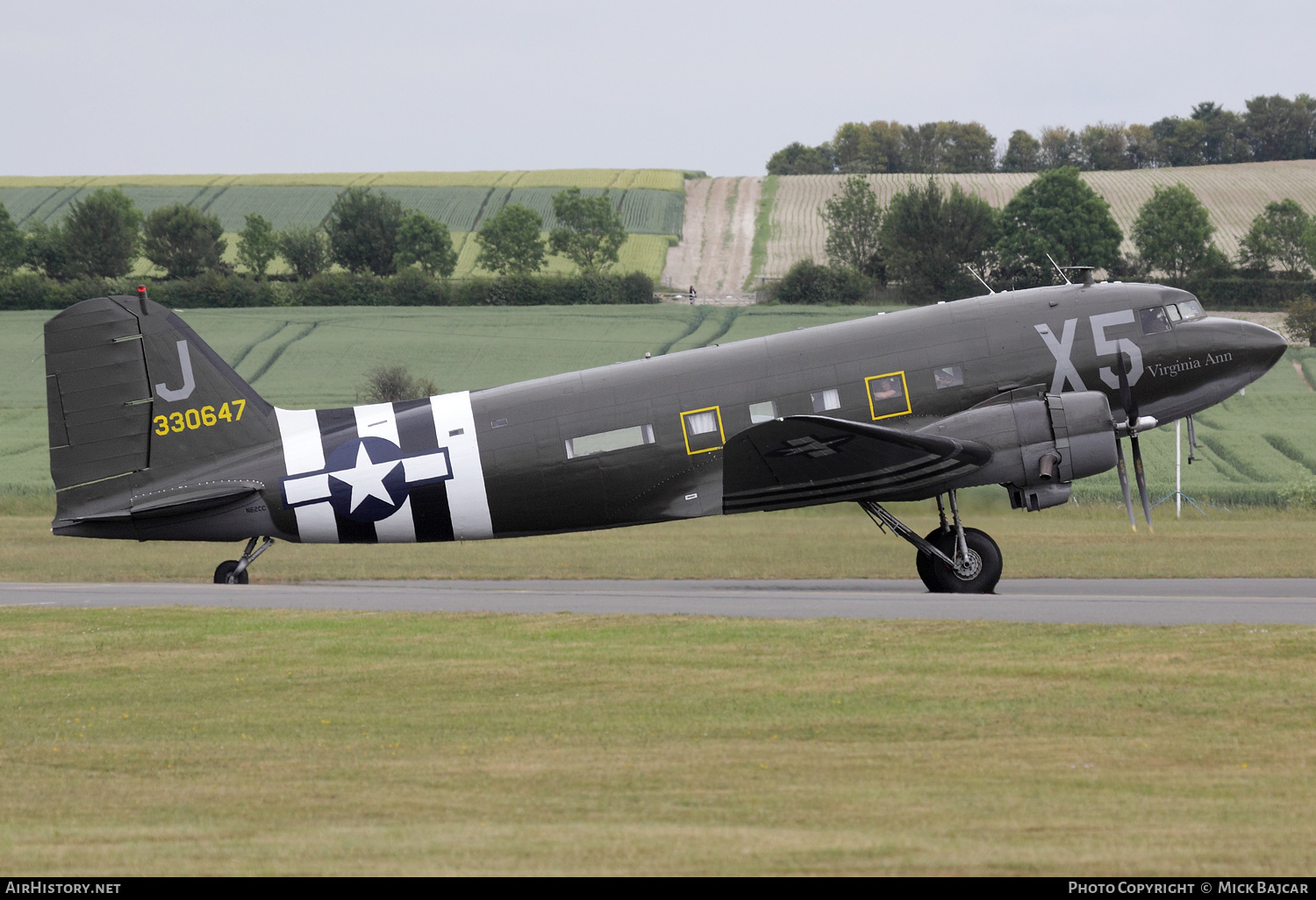 Aircraft Photo of N62CC / 330647 | Douglas DC-3(C) | USA - Air Force | AirHistory.net #145159