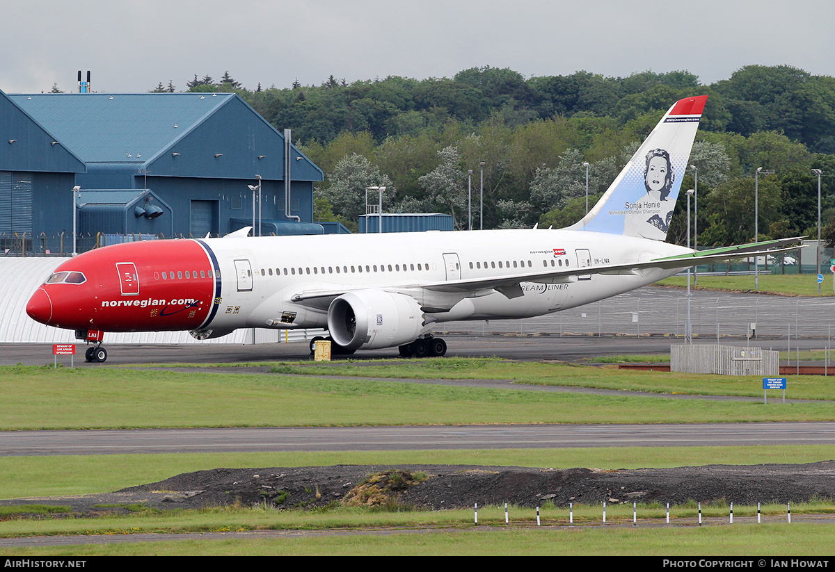 Aircraft Photo of LN-LNA | Boeing 787-8 Dreamliner | Norwegian | AirHistory.net #145164