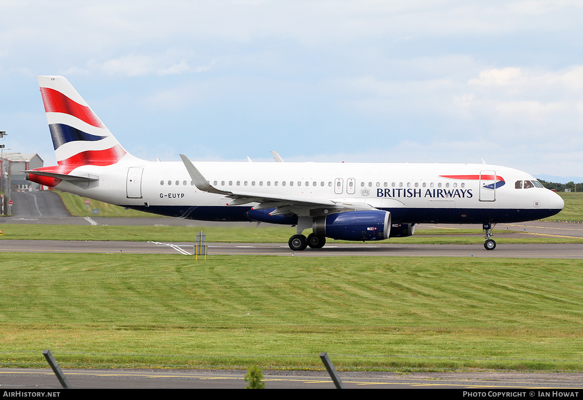 Aircraft Photo of G-EUYP | Airbus A320-232 | British Airways | AirHistory.net #145165