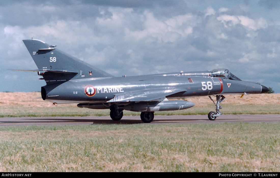 Aircraft Photo of 58 | Dassault Super Etendard | France - Navy | AirHistory.net #145177