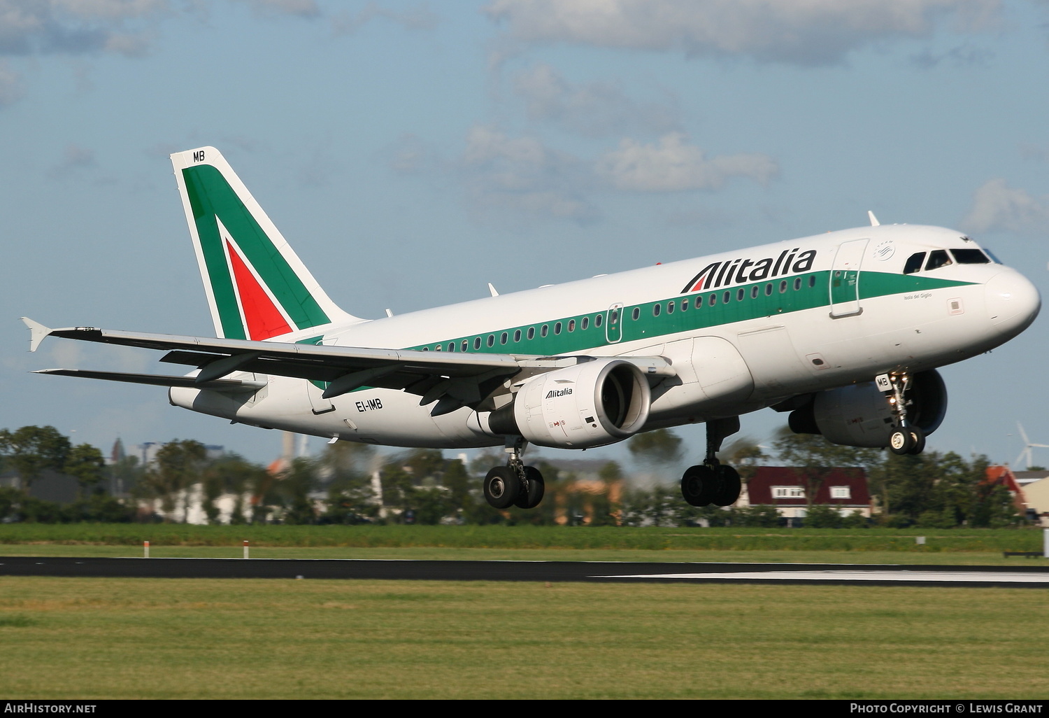 Aircraft Photo of EI-IMB | Airbus A319-112 | Alitalia | AirHistory.net #145188