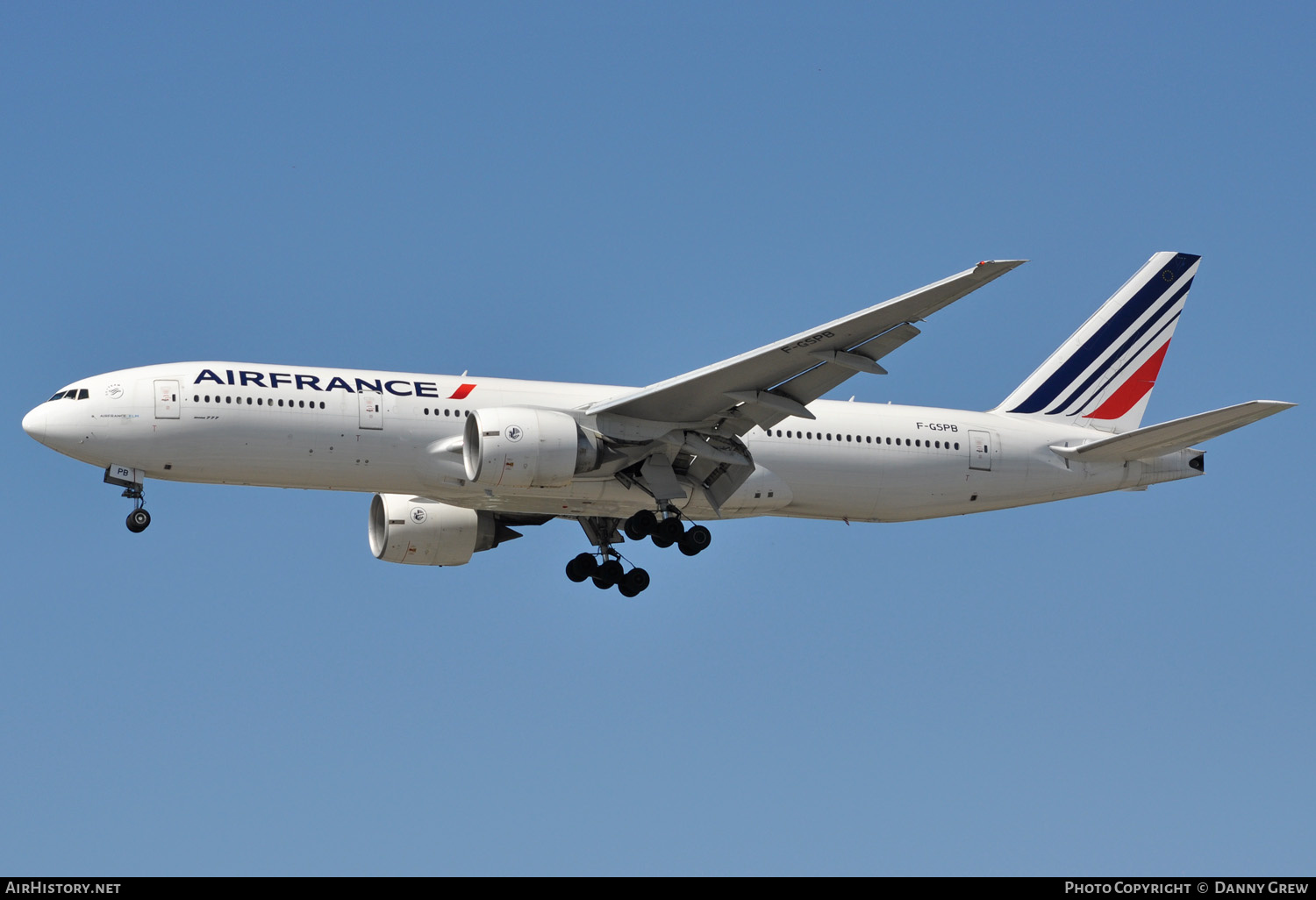 Aircraft Photo of F-GSPB | Boeing 777-228/ER | Air France | AirHistory.net #145200