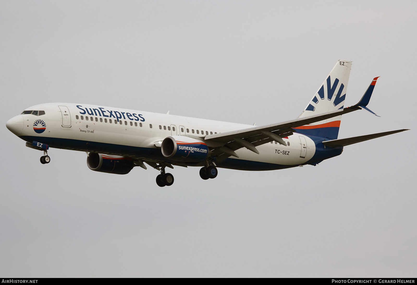 Aircraft Photo of TC-SEZ | Boeing 737-8HC | SunExpress | AirHistory.net #145219