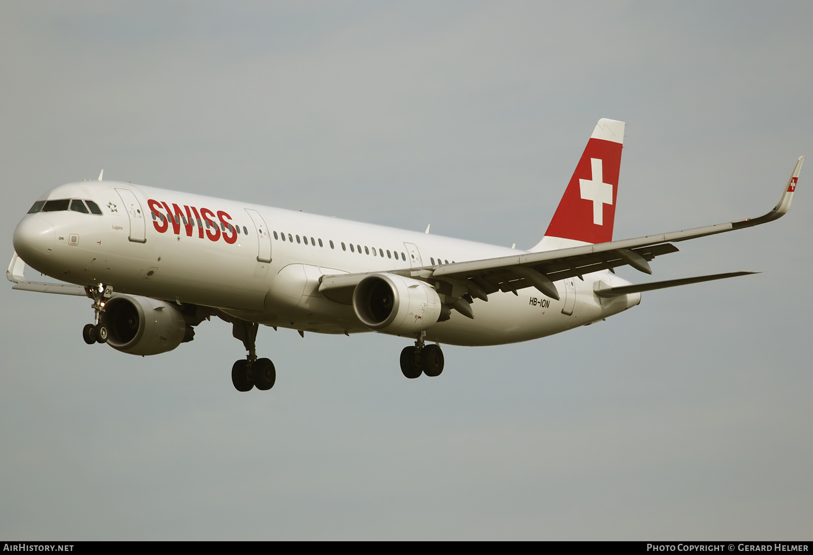Aircraft Photo of HB-ION | Airbus A321-212 | Swiss International Air Lines | AirHistory.net #145220