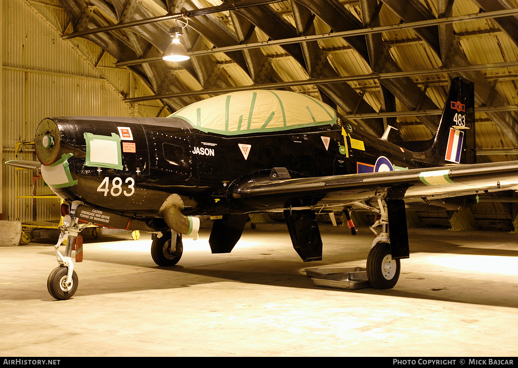 Aircraft Photo of ZF483 | Short S-312 Tucano T1 | UK - Air Force | AirHistory.net #145227