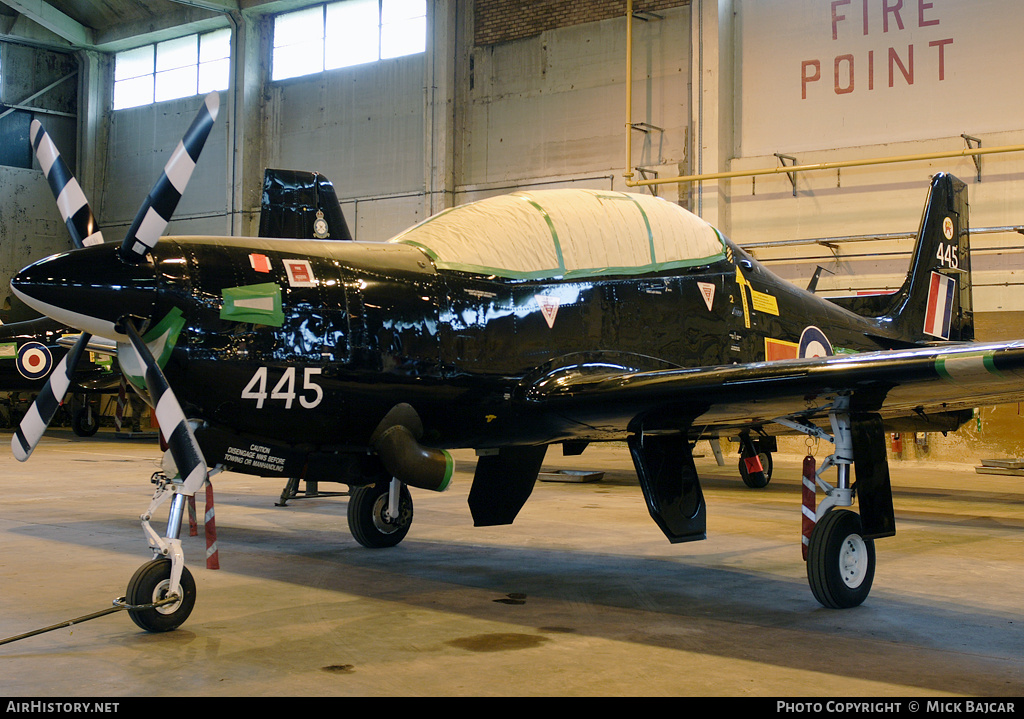 Aircraft Photo of ZF445 | Short S-312 Tucano T1 | UK - Air Force | AirHistory.net #145228