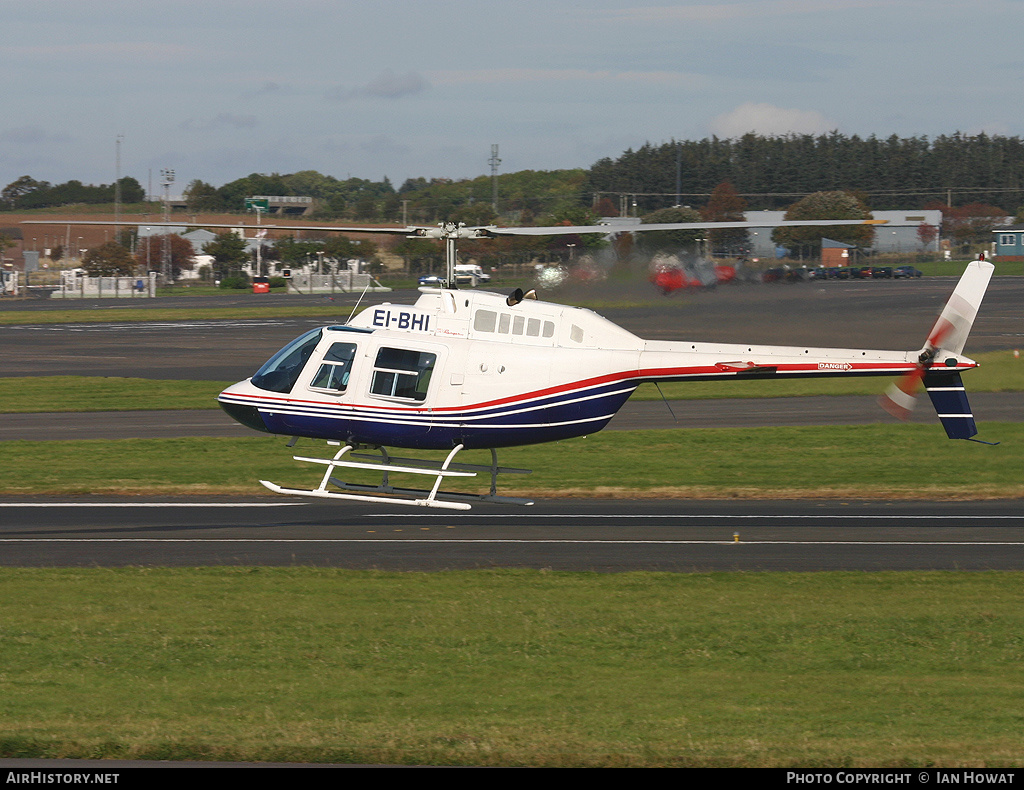 Aircraft Photo of EI-BHI | Bell 206B JetRanger II | AirHistory.net #145230