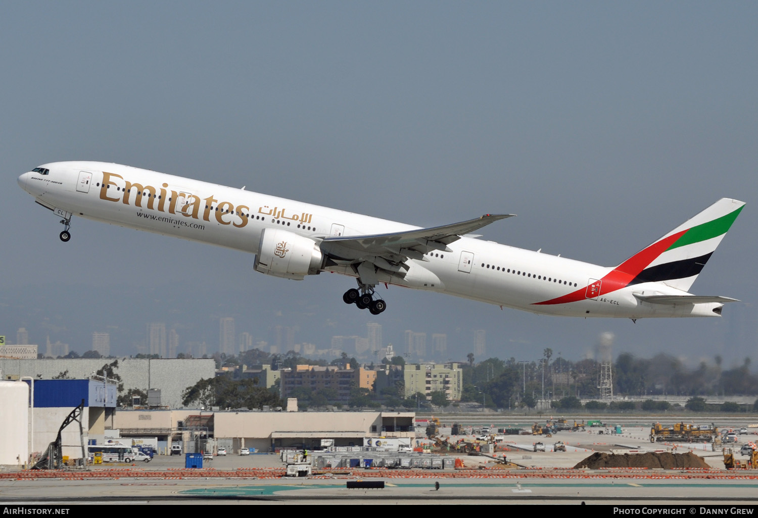 Aircraft Photo of A6-ECL | Boeing 777-36N/ER | Emirates | AirHistory.net #145236