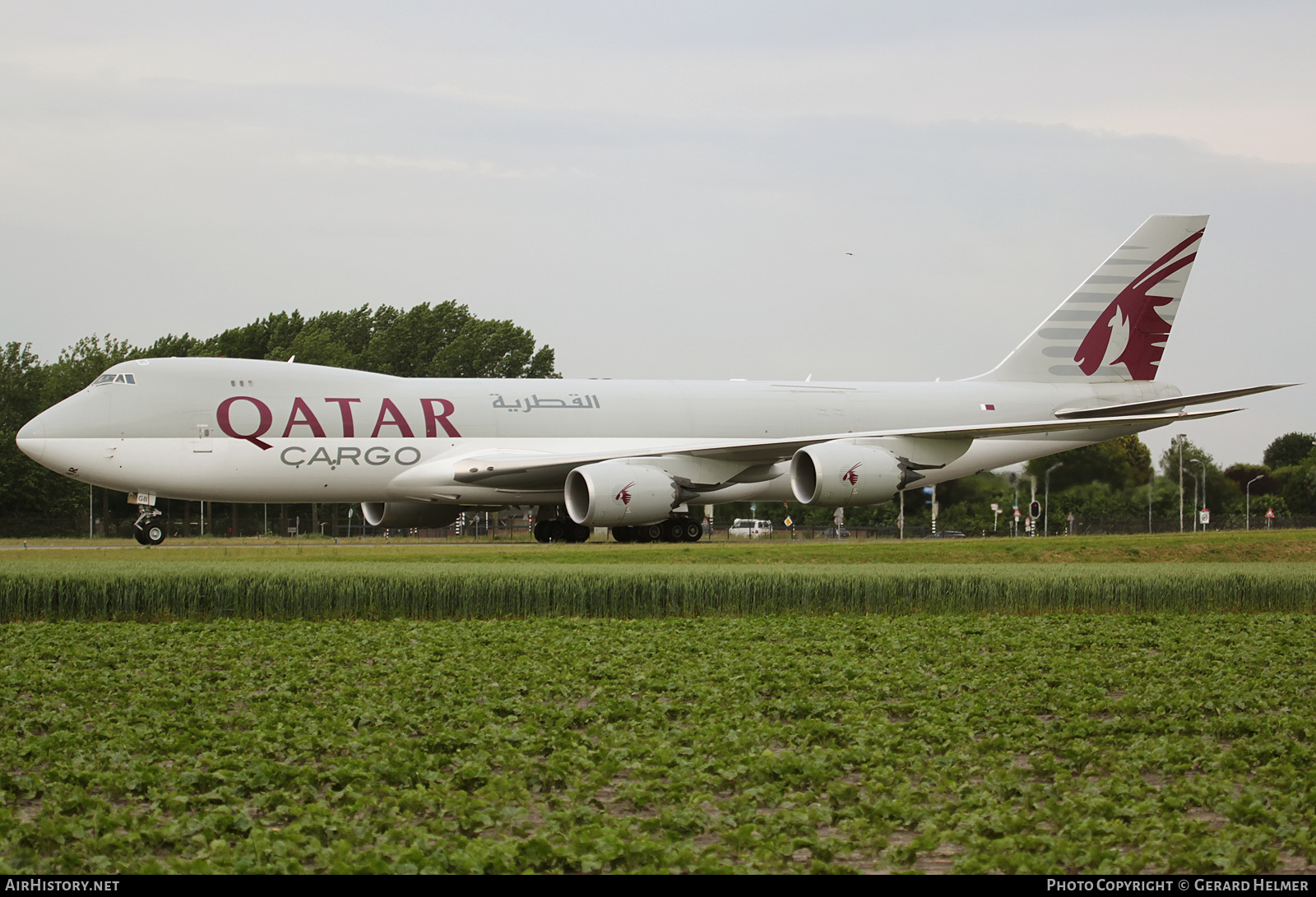 Aircraft Photo of A7-BGB | Boeing 747-8F | Qatar Airways Cargo | AirHistory.net #145252
