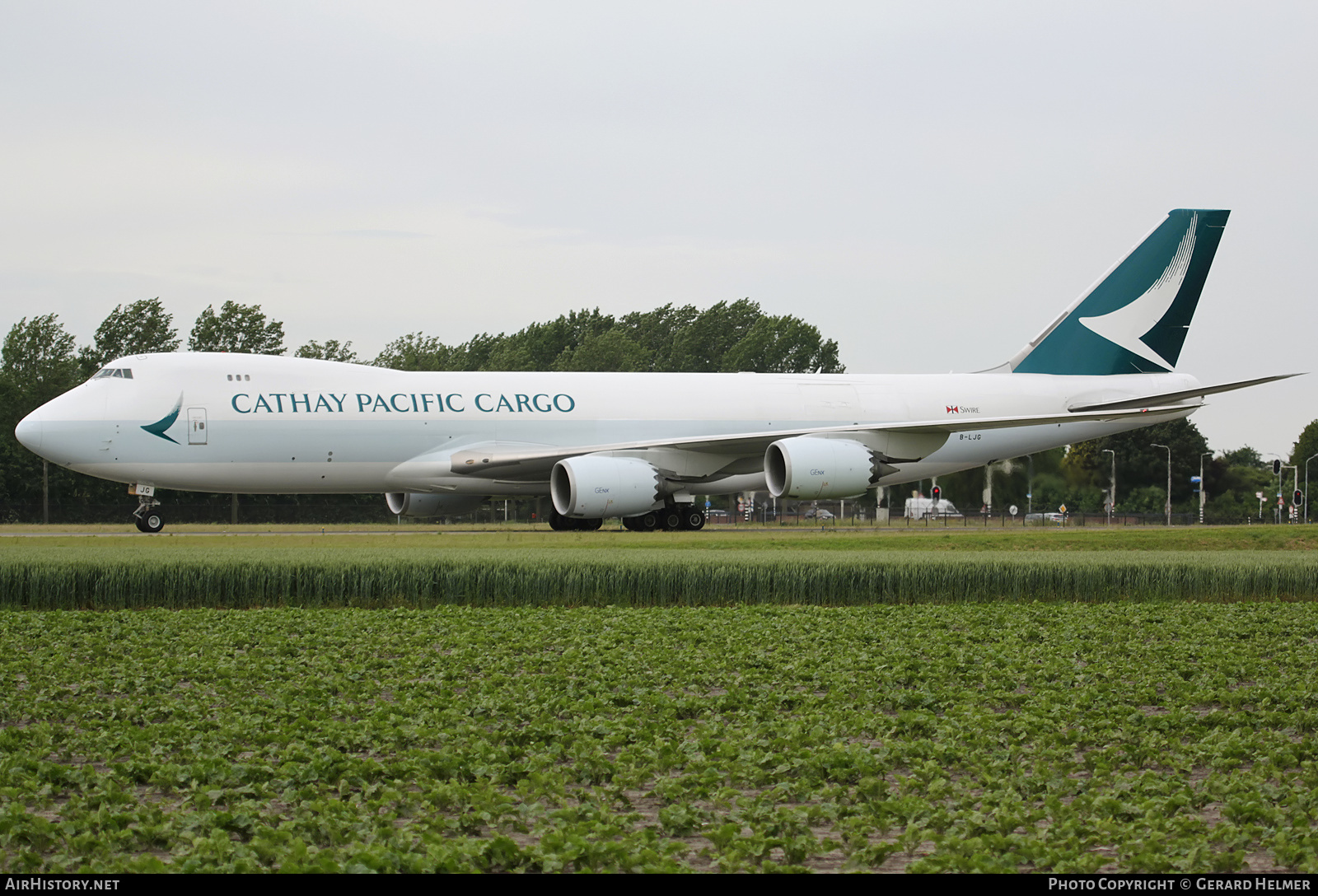 Aircraft Photo of B-LJG | Boeing 747-867F/SCD | Cathay Pacific Airways Cargo | AirHistory.net #145258