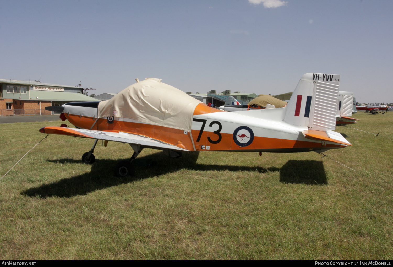 Aircraft Photo of VH-YVV | New Zealand CT-4A Airtrainer | Australia - Air Force | AirHistory.net #145284