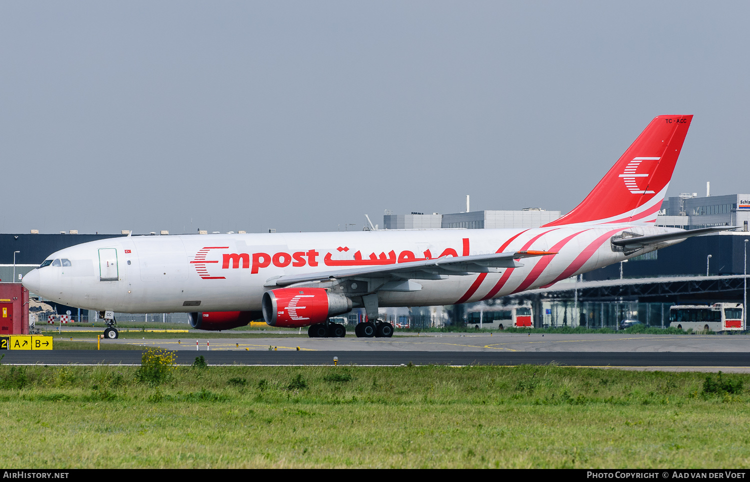 Aircraft Photo of TC-ACC | Airbus A300B4-203(F) | Empost - Emirates Post | AirHistory.net #145290