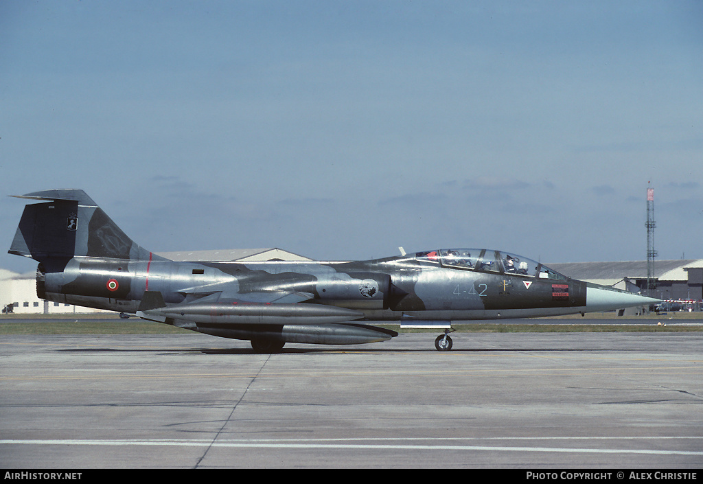 Aircraft Photo of MM54261 | Lockheed TF-104G Starfighter | Italy - Air Force | AirHistory.net #145299