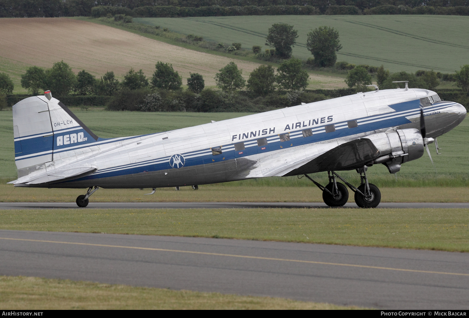 Aircraft Photo of OH-LCH | Douglas DC-3(CF) | Airveteran | Aero Oy - Finnish Airlines | AirHistory.net #145306