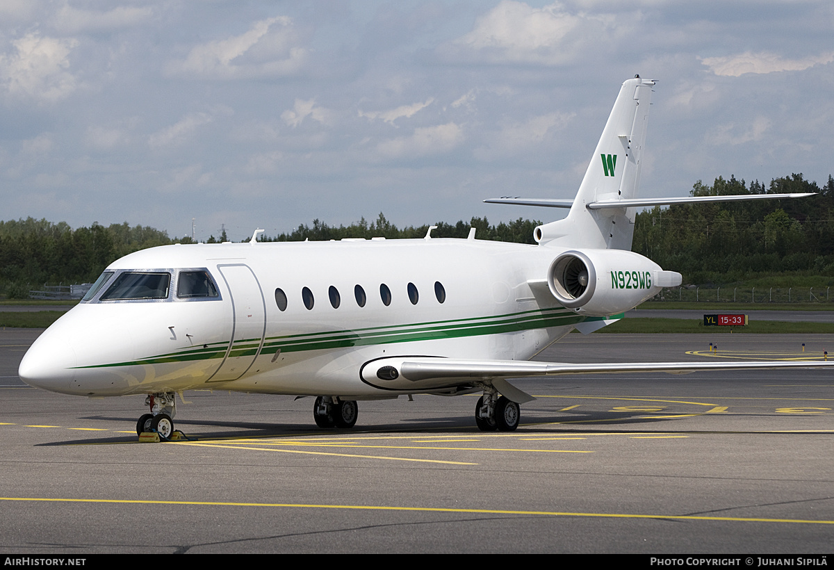 Aircraft Photo of N929WG | Israel Aircraft Industries Gulfstream G200 | AirHistory.net #145320