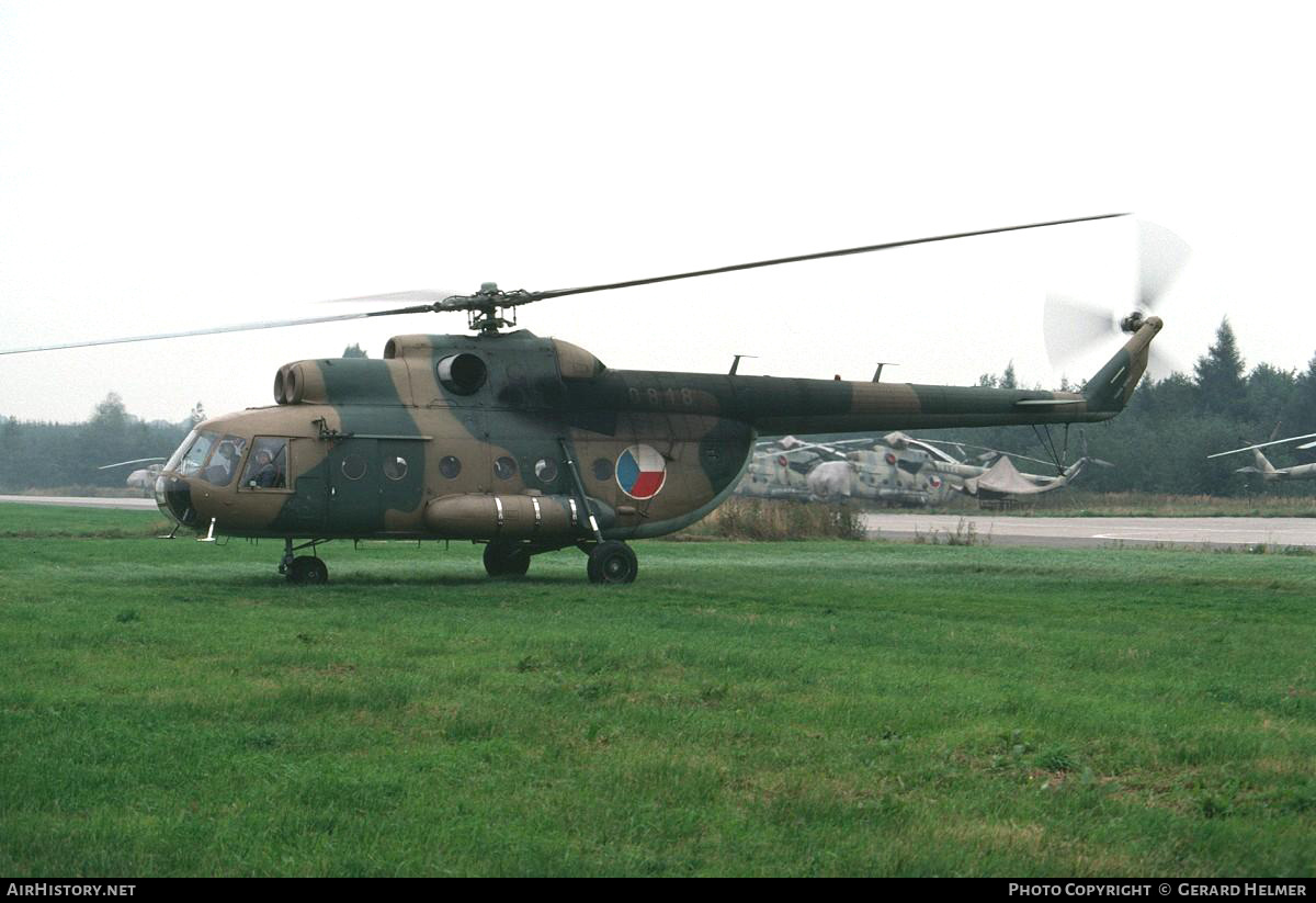Aircraft Photo of 0818 | Mil Mi-8T | Czechoslovakia - Air Force | AirHistory.net #145325