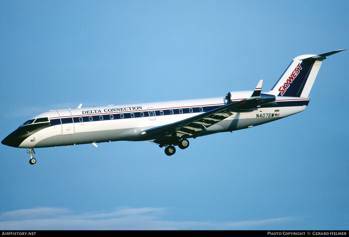 Aircraft Photo of N407SW | Canadair CRJ-200ER (CL-600-2B19) | Delta Connection | AirHistory.net #145331
