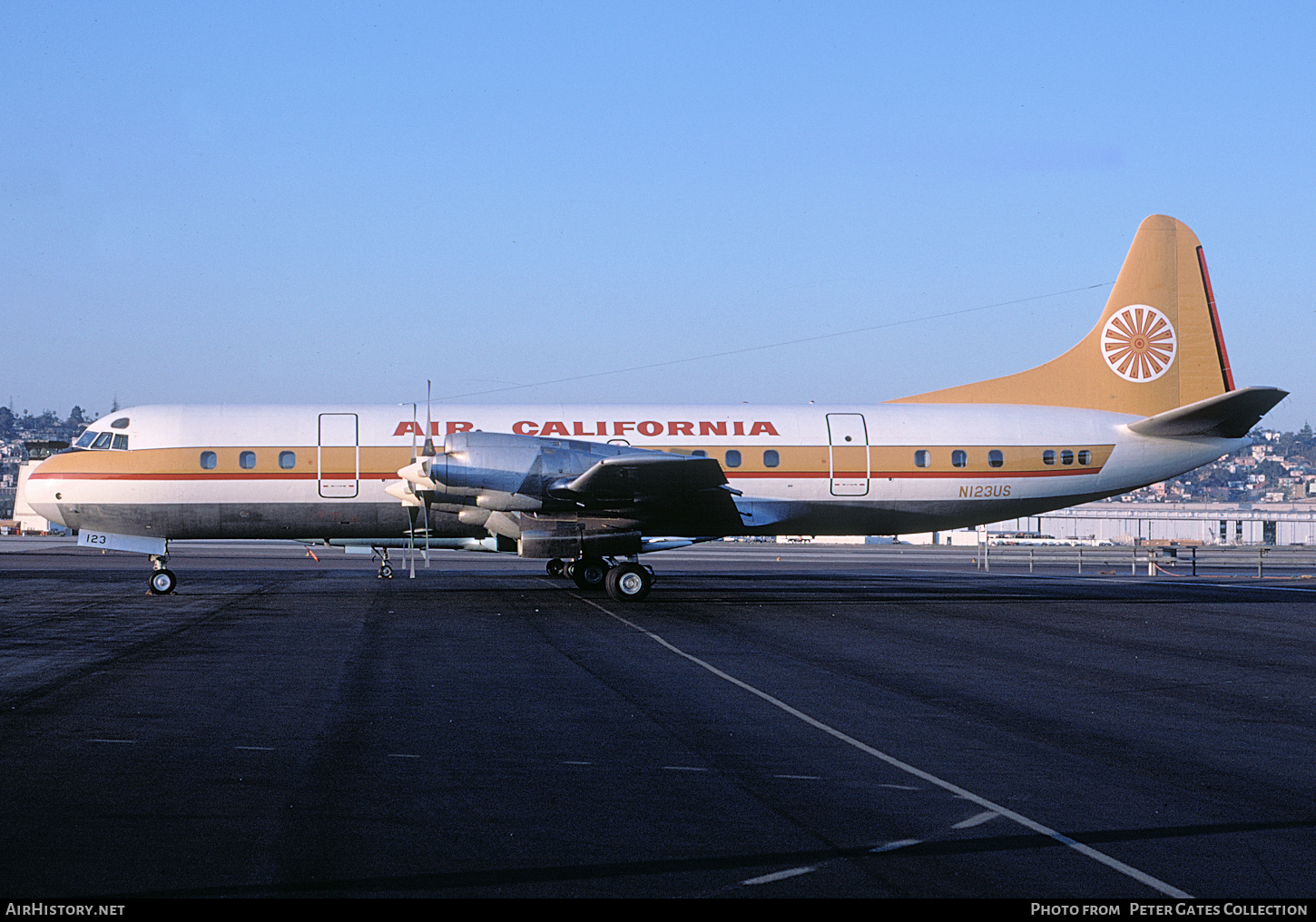 Aircraft Photo of N123US | Lockheed L-188C Electra | Air California | AirHistory.net #145339