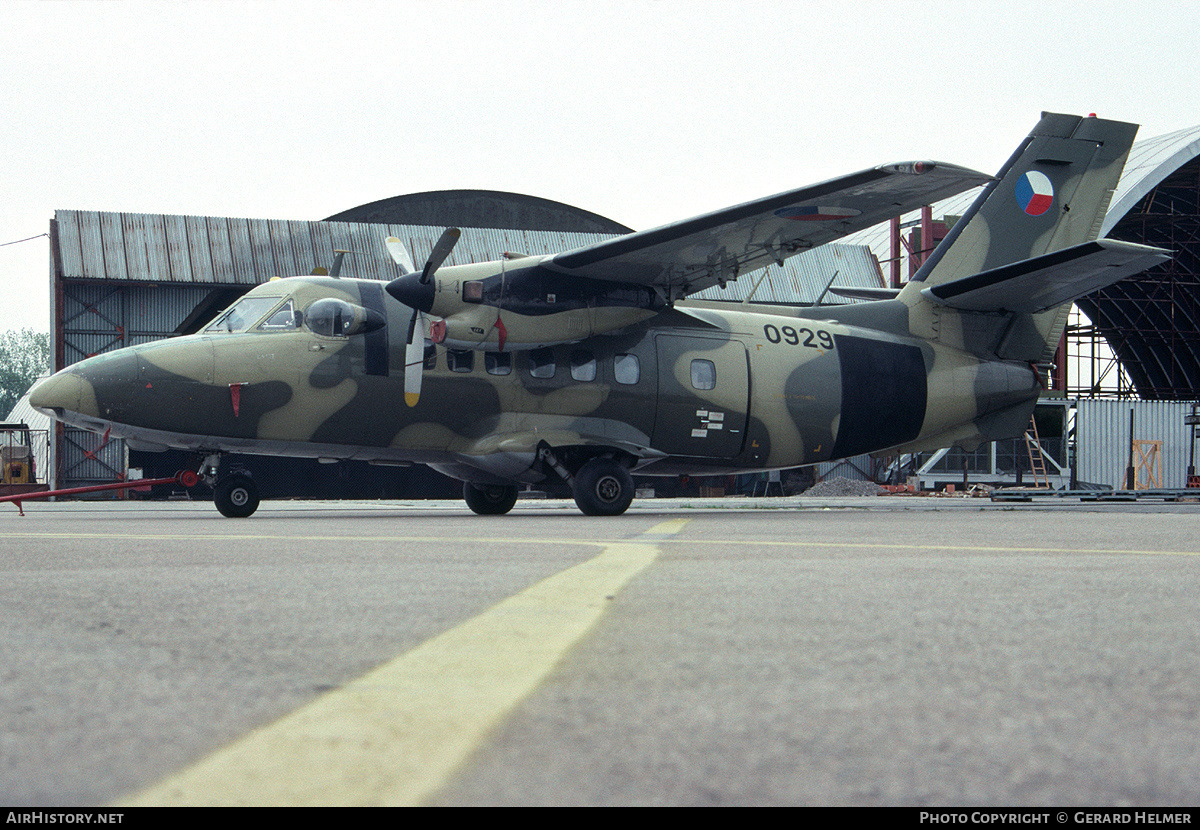 Aircraft Photo of 0929 | Let L-410T Turbolet | Czechoslovakia - Air Force | AirHistory.net #145366