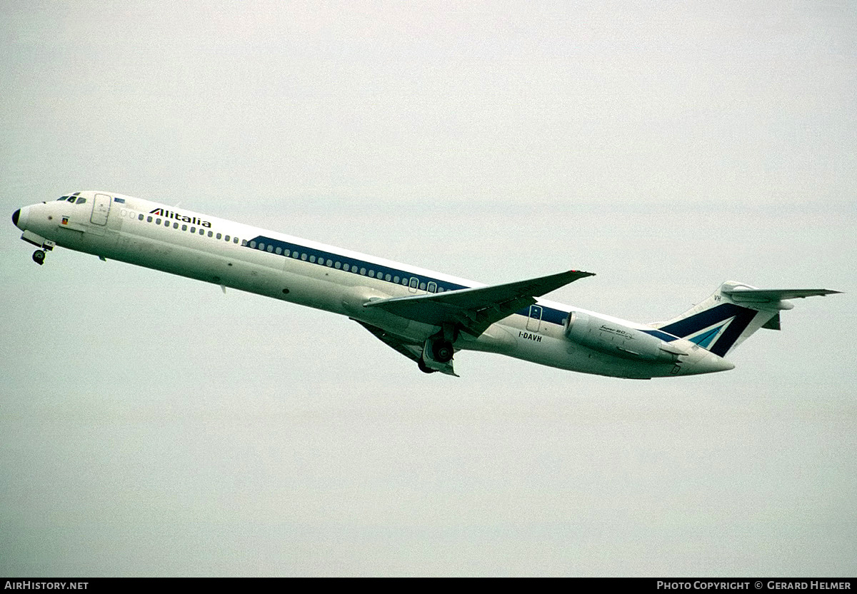 Aircraft Photo of I-DAVH | McDonnell Douglas MD-82 (DC-9-82) | Alitalia | AirHistory.net #145375
