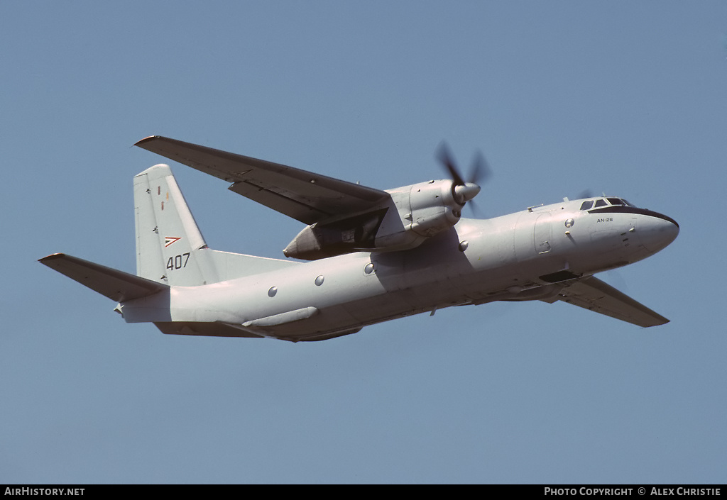 Aircraft Photo of 407 | Antonov An-26 | Hungary - Air Force | AirHistory.net #145385