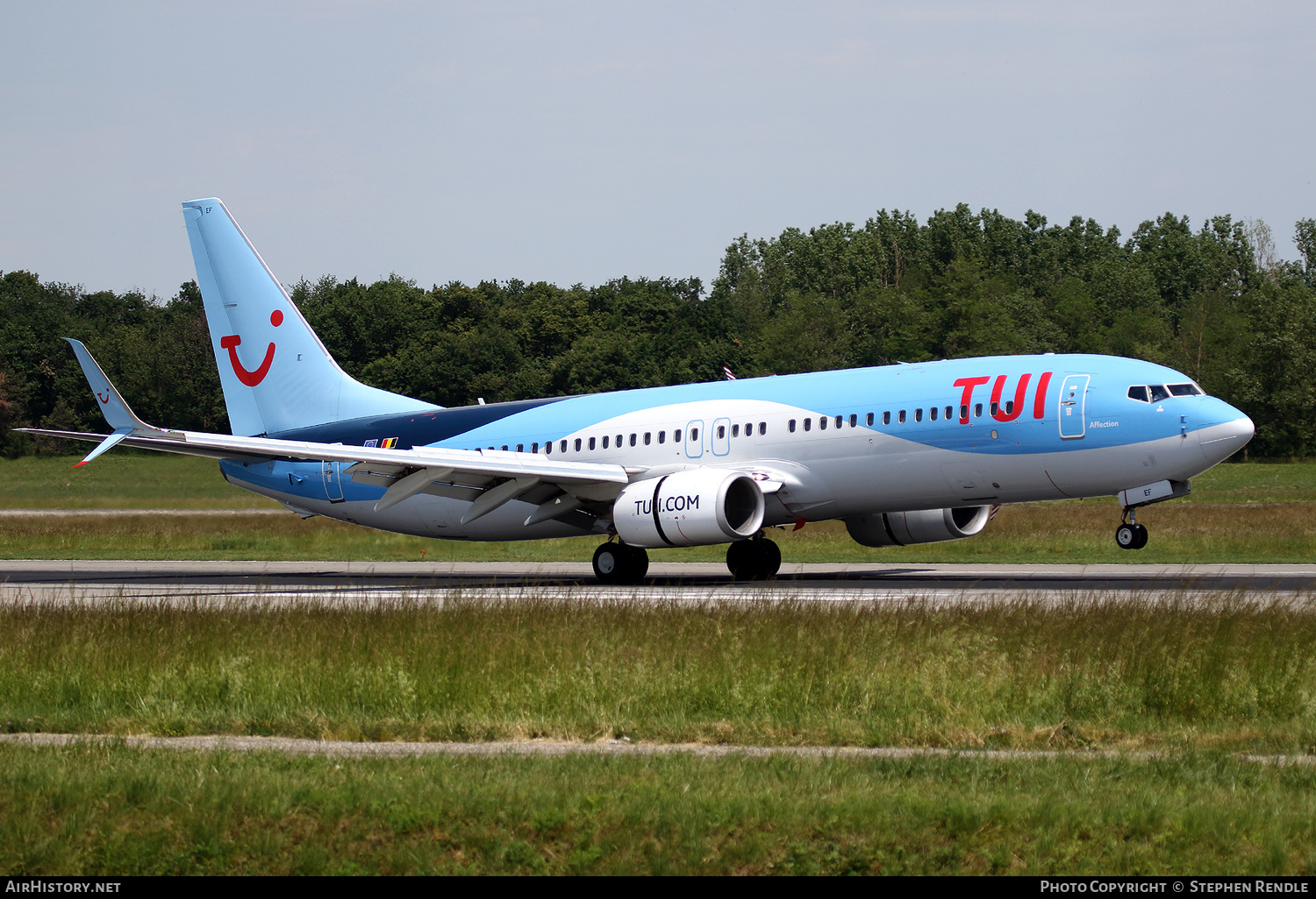 Aircraft Photo of OO-JEF | Boeing 737-8K5 | TUI | AirHistory.net #145413