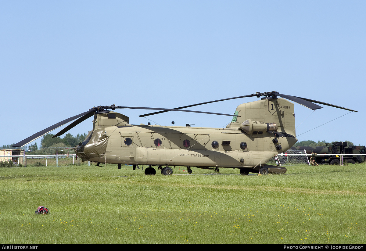 Aircraft Photo of 14-8168 / 14-08168 | Boeing CH-47F Chinook (414) | USA - Army | AirHistory.net #145416